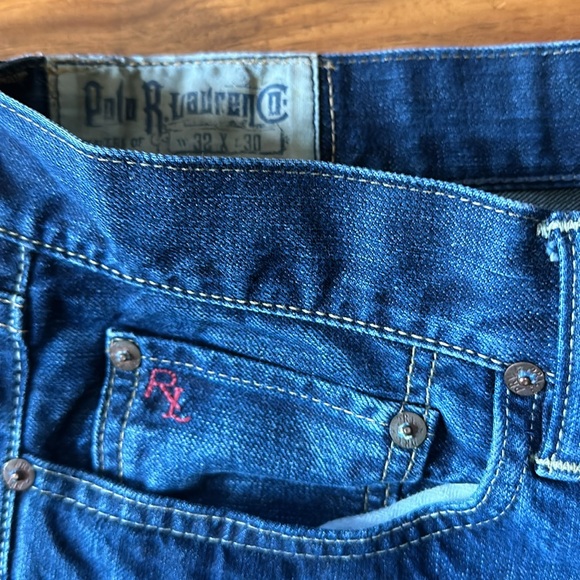 Vintage Polo Ralph Lauren Co. Dark Wash Jeans - Picture 4 of 6